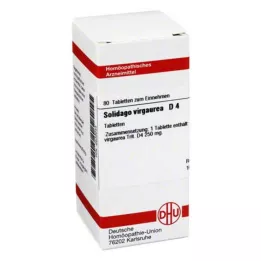 SOLIDAGO VIRGAUREA D 4 tabletes, 80 kapsulas