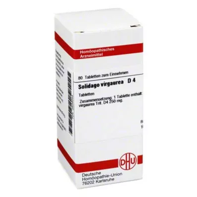 SOLIDAGO VIRGAUREA D 4 tabletes, 80 kapsulas
