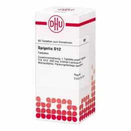 SPIGELIA D 12 tabletes, 80 kapsulas