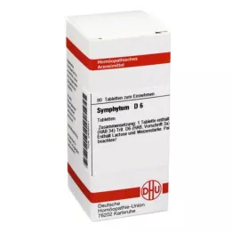 SYMPHYTUM D 6 tabletes, 80 kapsulas