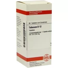 TABACUM D 12 tabletes, 80 kapsulas