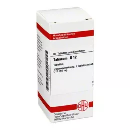 TABACUM D 12 tabletes, 80 kapsulas