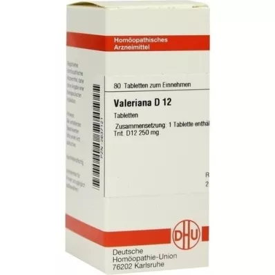 VALERIANA D 12 tabletes, 80 kapsulas