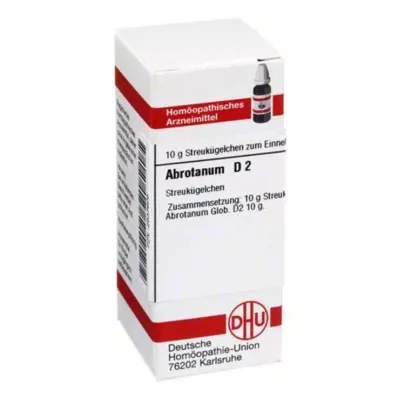 ABROTANUM D 2 globules, 10 g ABROTANUM D 2 globules, 10 g