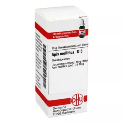 APIS MELLIFICA D 3 globules, 10 g APIS MELLIFICA D 3 globules, 10 g