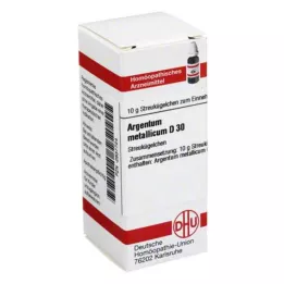 ARGENTUM METALLICUM D 30 bumbiņas, 10 g
