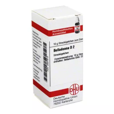 BELLADONNA D 2 globules, 10 g BELLADONNA D 2 globules, 10 g
