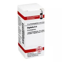 DIGITALIS D 4 globules, 10 g