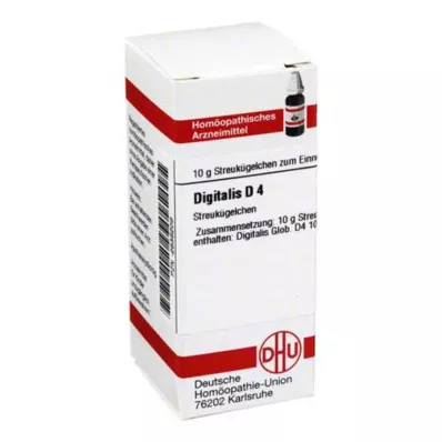 DIGITALIS D 4 globules, 10 g