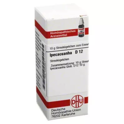 IPECACUANHA D 12 bumbiņas, 10 g