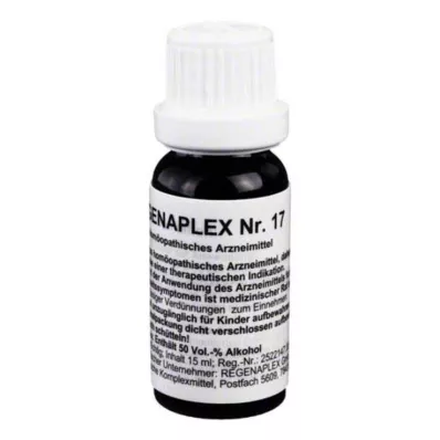 REGENAPLEX Nr.17 pilieni, 15 ml REGENAPLEX Nr.17 pilieni, 15 ml