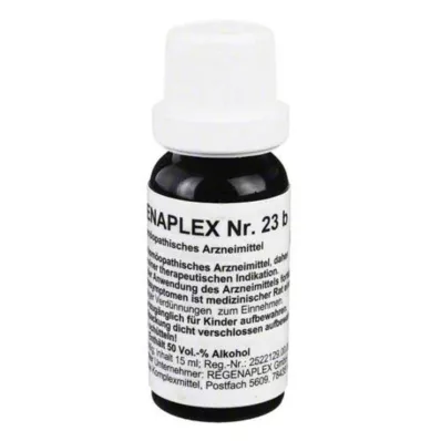 REGENAPLEX Nr.23 b pilieni, 15 ml REGENAPLEX Nr.23 b pilieni, 15 ml