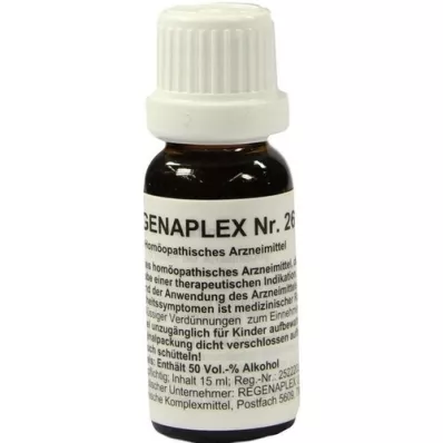 REGENAPLEX Nr.26 b pilieni, 15 ml