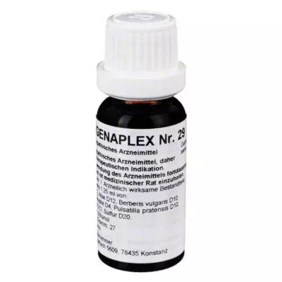 REGENAPLEX Nr. 29 pilieni, 15 ml REGENAPLEX Nr. 29 pilieni, 15 ml