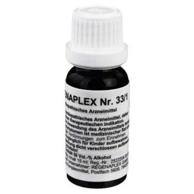 REGENAPLEX Nr.33/1 pilieni, 15 ml REGENAPLEX Nr.33/1 pilieni, 15 ml