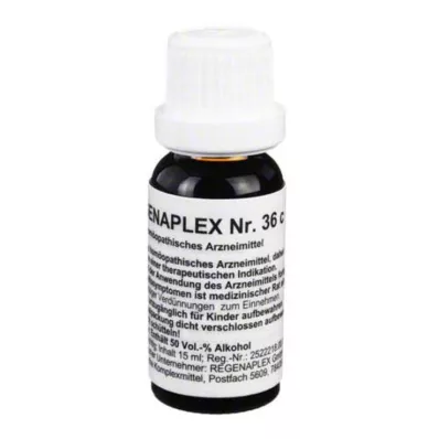 REGENAPLEX Nr. 36 c pilieni, 15 ml REGENAPLEX Nr. 36 c pilieni, 15 ml