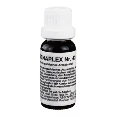 REGENAPLEX Nr. 43 pilieni, 15 ml