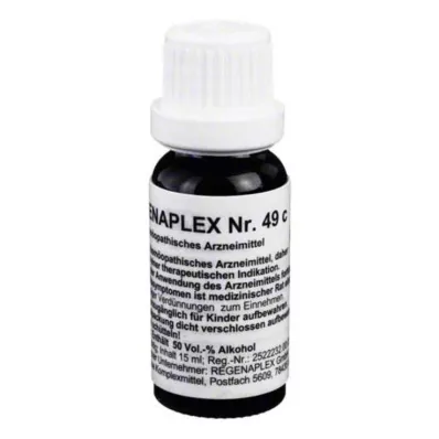 REGENAPLEX Nr.49 c pilieni, 15 ml