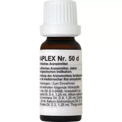 REGENAPLEX Nr.50 d pilieni, 15 ml