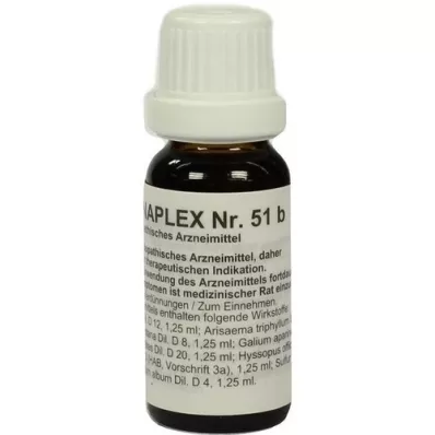 REGENAPLEX Nr.51 b pilieni, 15 ml