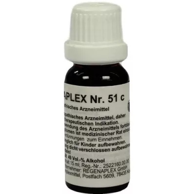 REGENAPLEX Nr.51 c pilieni, 15 ml