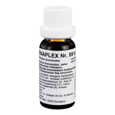 REGENAPLEX Nr. 59 b pilieni, 15 ml