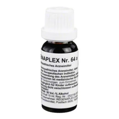 REGENAPLEX Nr. 64 a pilieni, 15 ml REGENAPLEX Nr. 64 a pilieni, 15 ml