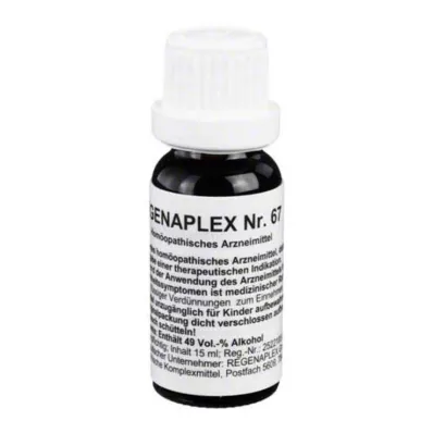 REGENAPLEX Nr. 67 pilieni, 15 ml REGENAPLEX Nr. 67 pilieni, 15 ml