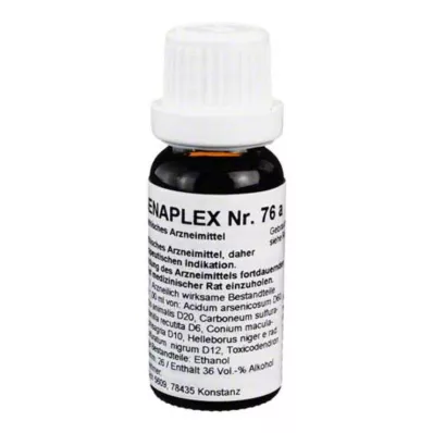 REGENAPLEX Nr. 76 a pilieni, 15 ml REGENAPLEX Nr. 76 a pilieni, 15 ml
