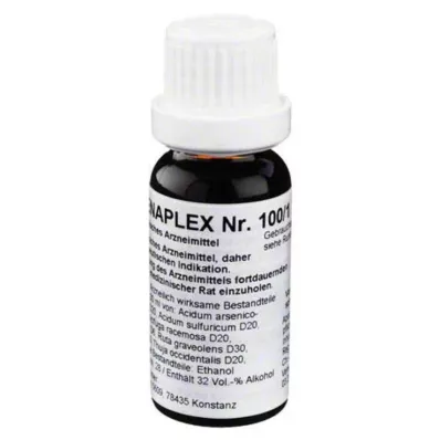 REGENAPLEX Nr.100/1 pilieni, 15 ml REGENAPLEX Nr.100/1 pilieni, 15 ml