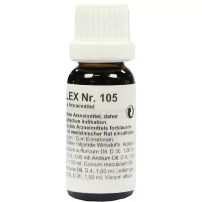 REGENAPLEX Nr. 105 pilieni, 15 ml