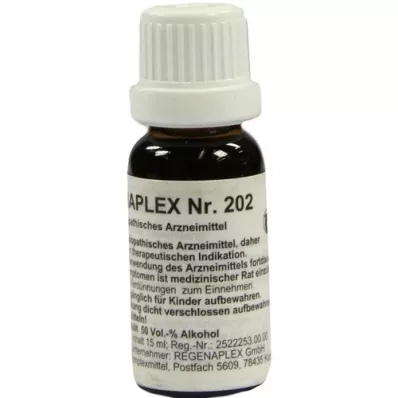 REGENAPLEX Nr. 202 pilieni, 15 ml