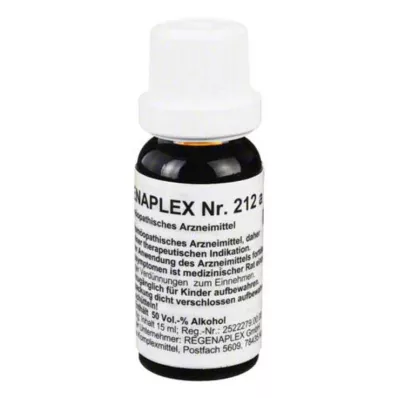 REGENAPLEX Nr.212 a pilieni, 15 ml REGENAPLEX Nr.212 a pilieni, 15 ml