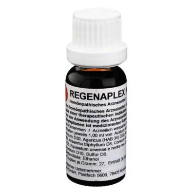 REGENAPLEX Nr. 507 pilieni, 15 ml REGENAPLEX Nr. 507 pilieni, 15 ml
