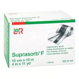 SUPRASORB F F Folija brūču pārsienamajam materiālam 10 cmx10 m, nestie.rullis, 1 gab