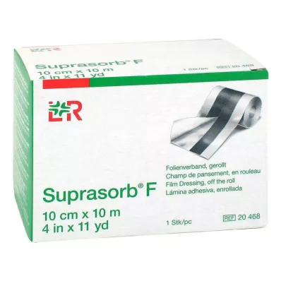 SUPRASORB F F Folija brūču pārsienamajam materiālam 10 cmx10 m, nestie.rullis, 1 gab