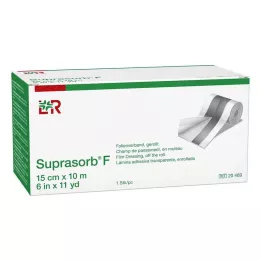 SUPRASORB F F Folija brūču pārsienamajam materiālam 15 cmx10 m, nestie.rullis, 1 gab