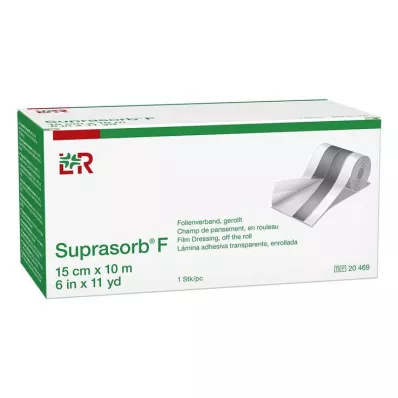 SUPRASORB F F Folija brūču pārsienamajam materiālam 15 cmx10 m, nestie.rullis, 1 gab SUPRASORB F F Folija brūču pārsienamajam materiālam 15 cmx10 m, nestie.rullis, 1 gab