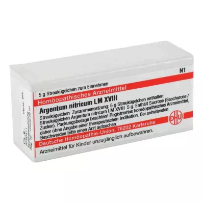 ARGENTUM NITRICUM LM XVIII Globules, 5 g