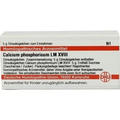 CALCIUM PHOSPHORICUM LM XVIII Globules, 5 g