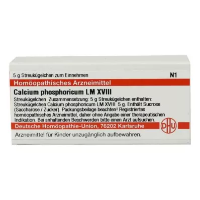 CALCIUM PHOSPHORICUM LM XVIII Globules, 5 g CALCIUM PHOSPHORICUM LM XVIII Globules, 5 g