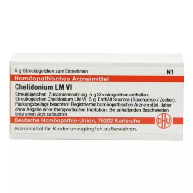 CHELIDONIUM LM VI Globules, 5 g