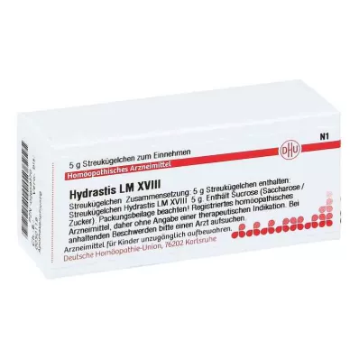 HYDRASTIS LM XVIII Globules, 5 g