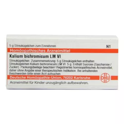 KALIUM BICHROMICUM LM VI Globules, 5 g