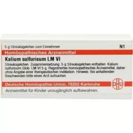 KALIUM SULFURICUM LM VI Globules, 5 g