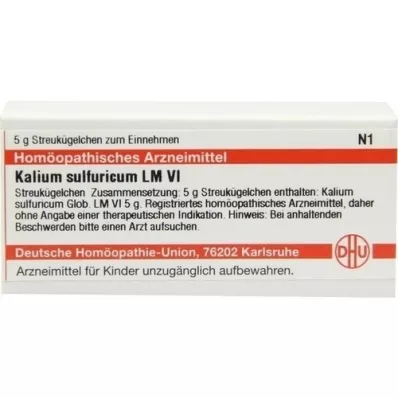 KALIUM SULFURICUM LM VI Globules, 5 g