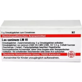 LAC CANINUM LM VI Globules, 5 g