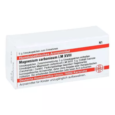 MAGNESIUM CARBONICUM LM XVIII Globules, 5 g MAGNESIUM CARBONICUM LM XVIII Globules, 5 g
