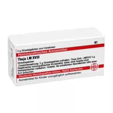 THUJA LM XVIII Globules, 5 g