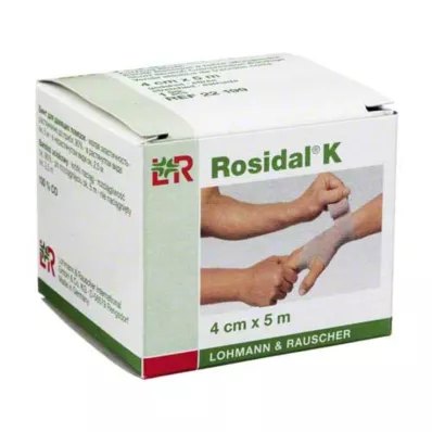 ROSIDAL K pārsējs 4 cmx5 m, 1 gab ROSIDAL K pārsējs 4 cmx5 m, 1 gab